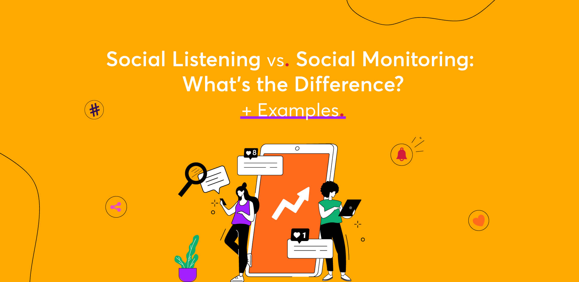 Social Media Monitoring Vs. Listening